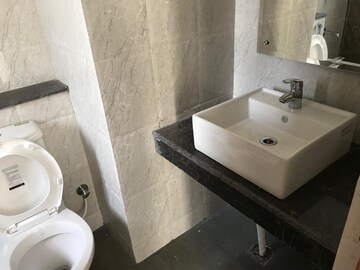 Bathroom in 3 BHK Apartment at Sushma Chandigarh Grande, Lohgarh – for Rent