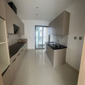 Kitchen in 2 BHK Apartment at Rustomjee Paramount, Khar West – for Sale