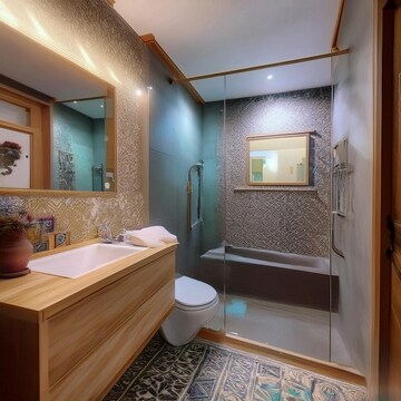 Living Room in 3 BHK Apartment at Tata Eden Court Primo, Rajarhat New Town – for Sale