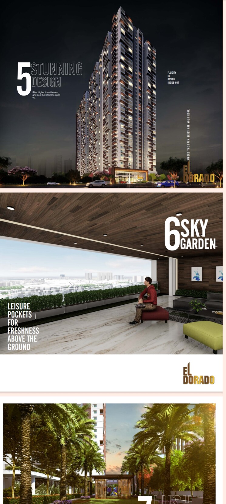 Exterior View, lansum-el-dorado 3 Bedroom 2225 Sq.Ft. Apartment In Narsingi Hyderabad 8056118