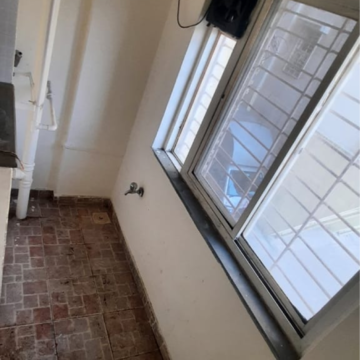 Balcony in 1 BHK Apartment at Green Park CHS Pimpri, Pimpri – for Rent
