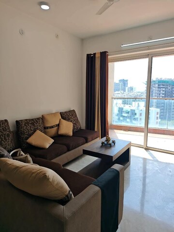 Living Room in 2 BHK Apartment at Marvel Citrine, Kharadi – for Rent