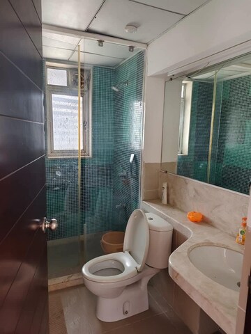 Bathroom in 2 BHK Apartment at Marvel Citrine, Kharadi – for Rent