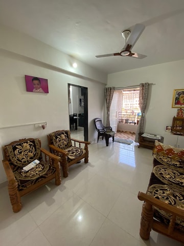 Living Room in 2 BHK Apartment at Dhanori – for Rent