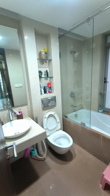 Bathroom in 3 BHK Apartment at Lodha Grandeur, Prabhadevi – for Sale