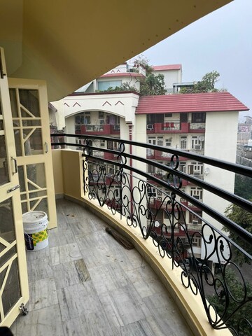 Balcony in 2 BHK Villa at Vishesh Khand, Gomti Nagar – for Rent