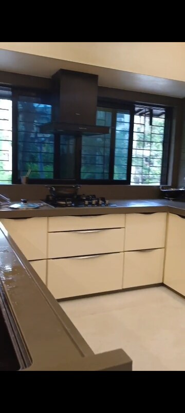 Kitchen in 3 BHK Apartment at Magnum Tower CHS, Andheri West – for Rent