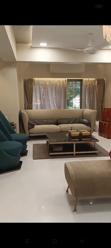 Living Room in 3 BHK Apartment at Magnum Tower CHS, Andheri West – for Rent