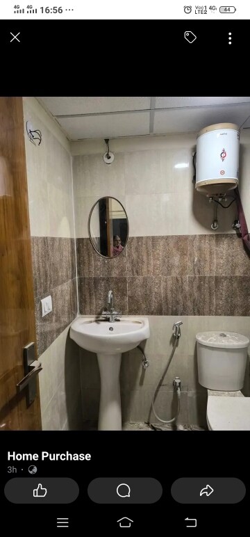 Bathroom in 2 BHK Apartment at Mahagun Mywoods, Sector 16c Greater Noida – for Rent