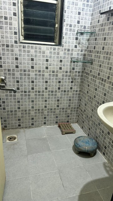 Bathroom in 1 BHK Apartment at Solitaire Paradise, Wakad – for Rent