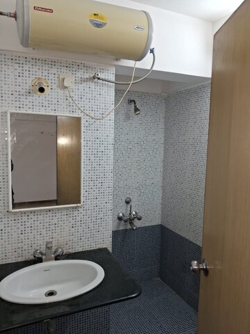 Bathroom in 3 BHK Apartment at Gera Emerald City, Kharadi – for Rent