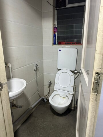 Bathroom in 1 BHK Apartment at Naupada – for Rent