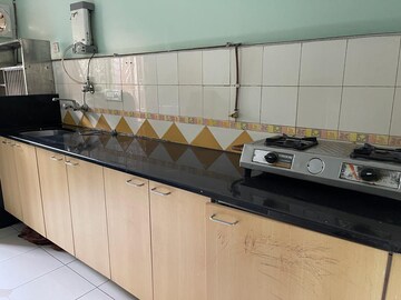 Kitchen in 2.5 BHK Apartment at Naiknavare Imperial Residence, Kalyani Nagar – for Rent