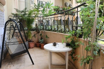 Balcony in 3.5 BHK Apartment at Magarpatta Laburnum Park, Hadapsar – for Sale