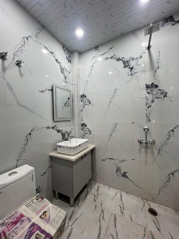Bathroom in 3 BHK Builder Floor at Gyan Khand – for Sale