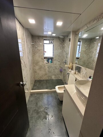 Bathroom in 3 BHK Apartment at Chembur – for Rent
