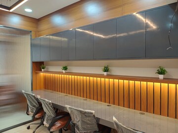 Kitchen in  Office Space at Prahlad Nagar – for Rent