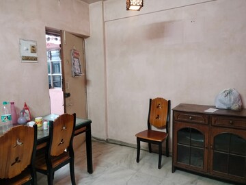 Living Room in 1 BHK Apartment at River Park Complex, Dahisar East – for Rent