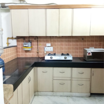 Kitchen in 2 BHK Builder Floor at East Of Kailash – for Rent