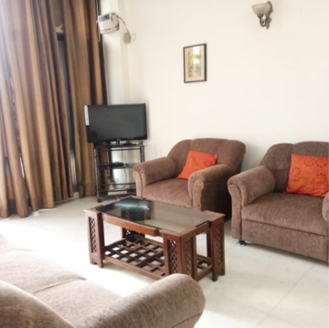 Living Room in 2 BHK Builder Floor at East Of Kailash – for Rent
