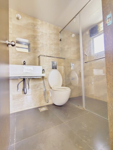 Bathroom in 2 BHK Apartment at Pharande Puneville, Tathawade – for Rent