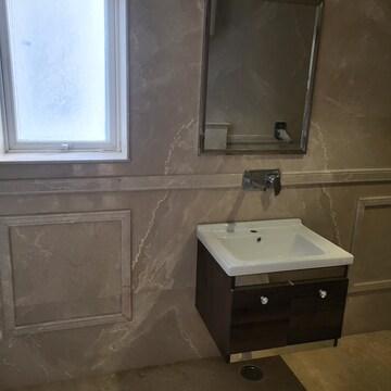 Bathroom in 4 BHK Builder Floor at Yojna Vihar – for Sale