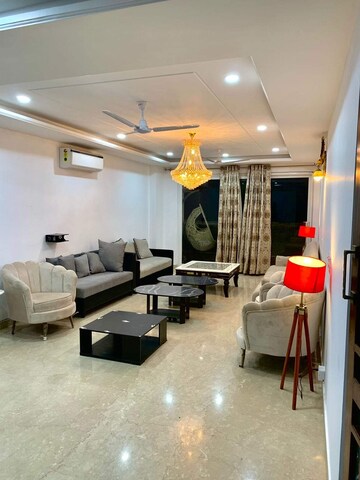 Living Room in 3 BHK Apartment at Jagruthi Praneeths Jaagruthi Elite, Kollur – for Sale