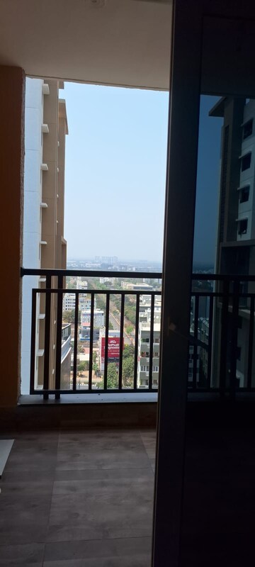 Balcony in 3 BHK Apartment at Aparna Sarovar Zenith, Nallagandla – for Sale