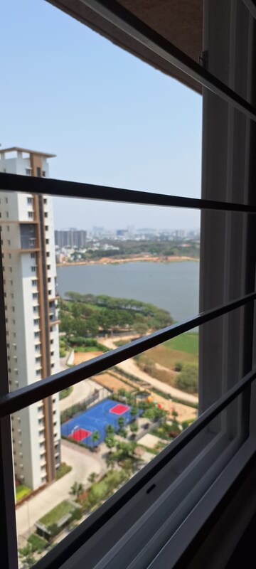 Balcony in 3 BHK Apartment at Aparna Sarovar Zenith, Nallagandla – for Sale