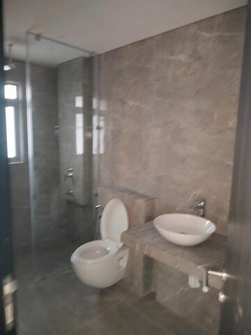 Bathroom in 3 BHK Apartment at Oberoi Maxima, Andheri East – for Rent