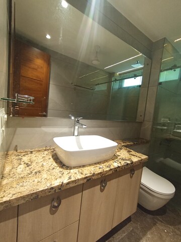 Bathroom in 4 BHK Builder Floor at Greater Kailash I – for Rent
