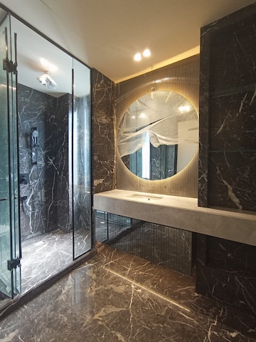 Bathroom in 4 BHK Builder Floor at Greater Kailash I – for Rent