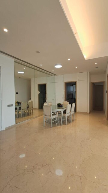 Living Room in 4 BHK Apartment at Rustomjee Crown, Prabhadevi – for Rent