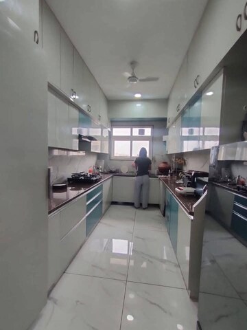Kitchen in 2 BHK Builder Floor at Freedom Fighters Enclave – for Rent