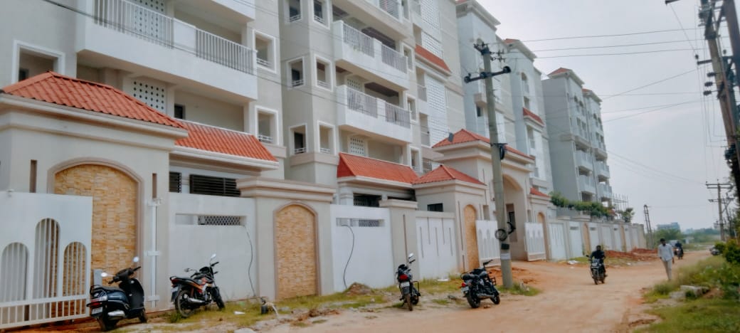 2 BHK + Study Room Apartment For Sale in Dharithri Constructions