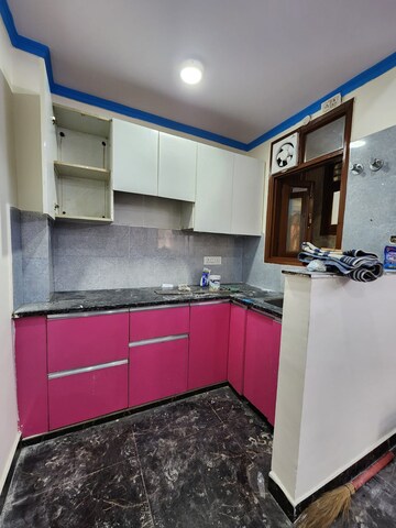 Kitchen in 1 BHK Apartment at Palm Residency Chhatarpur, Chattarpur – for Rent