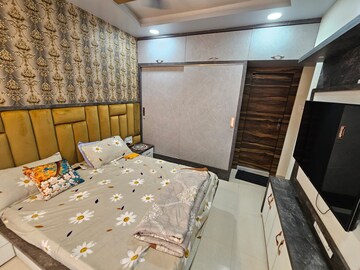 Master Bedroom in 2 BHK Apartment at Veena Dynasty, Vasai East – for Sale