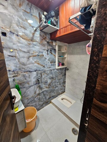 Bathroom in 2 BHK Apartment at Veena Dynasty, Vasai East – for Sale