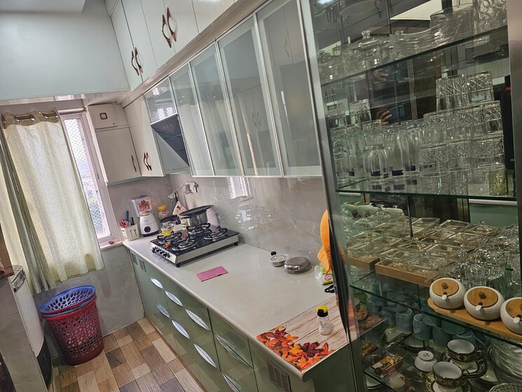 Kitchen, veena-dynasty 2 Bedroom 925 Sq.Ft. Apartment In Vasai East Palghar 8056986