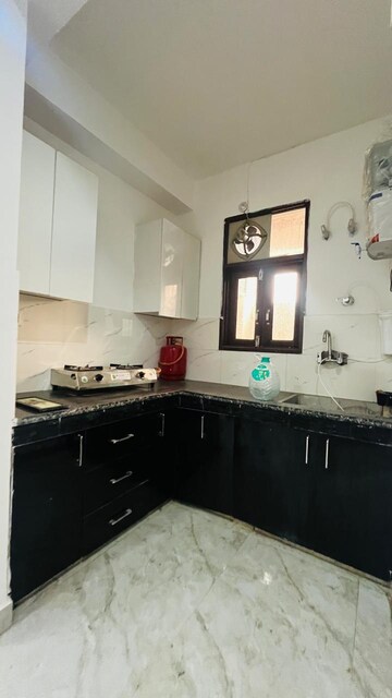 Kitchen in 1 BHK Apartment at Palm Residency Chhatarpur, Chattarpur – for Rent