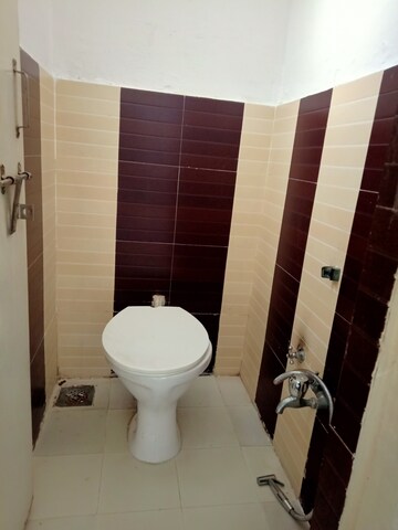 Bathroom in 1 BHK Apartment at Applewood Satyesh Residency, Shela – for Rent