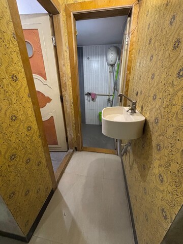 Bathroom in 1 BHK Apartment at Vijay Nagari – for Sale