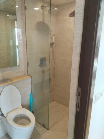Bathroom in 1 BHK Apartment at Hiranandani Zen Maple, Powai – for Rent