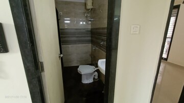 Bathroom in 3 BHK Apartment at Hyde Park CHS, Kharghar – for Sale