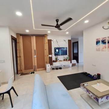 Living Room in 3 BHK Apartment at Elite Golf Green, Sector 79 – for Rent