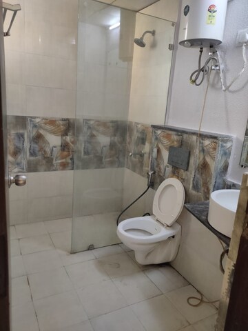 Bathroom in 3 BHK Apartment at Gaur Sportswood, Sector 79 – for Rent