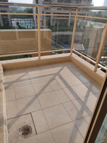 Balcony in 3 BHK Apartment at Gaur Sportswood, Sector 79 – for Rent