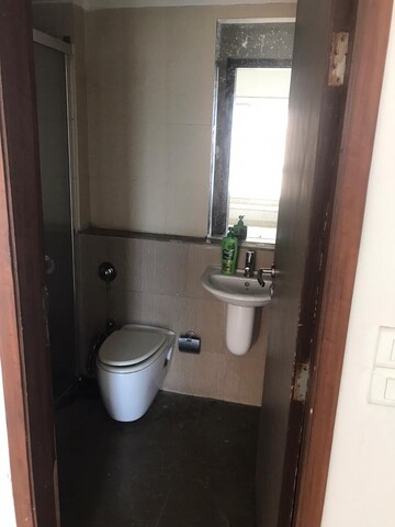 Bathroom in 3 BHK Apartment at DB Orchid Woods, Goregaon East – for Rent