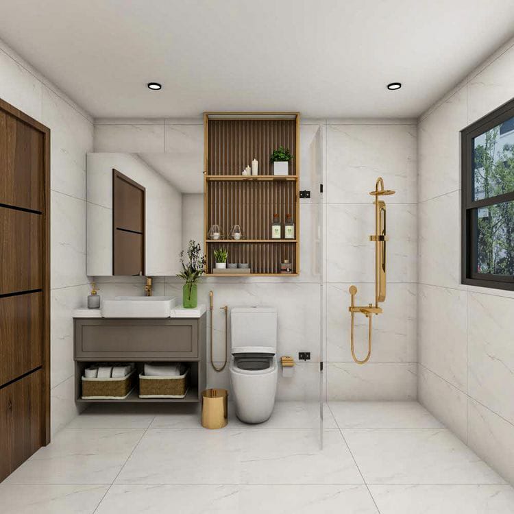 2 BHK + Pooja Room,Study Room Independent House For Sale in Mathew Builders 