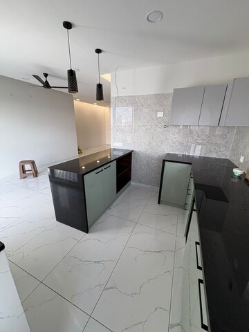 Kitchen in 2 BHK Apartment at Trendsquares Ambience, Thanisandra Main Road – for Rent